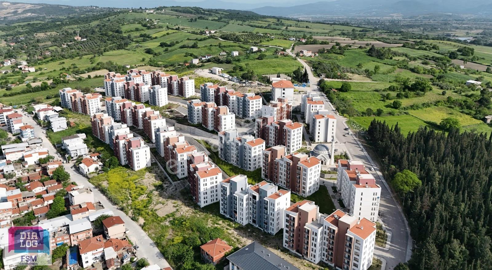 Lalaşahin Toki'de Panoramik Şehir Manzaralı 3+1 Kiralık Daire