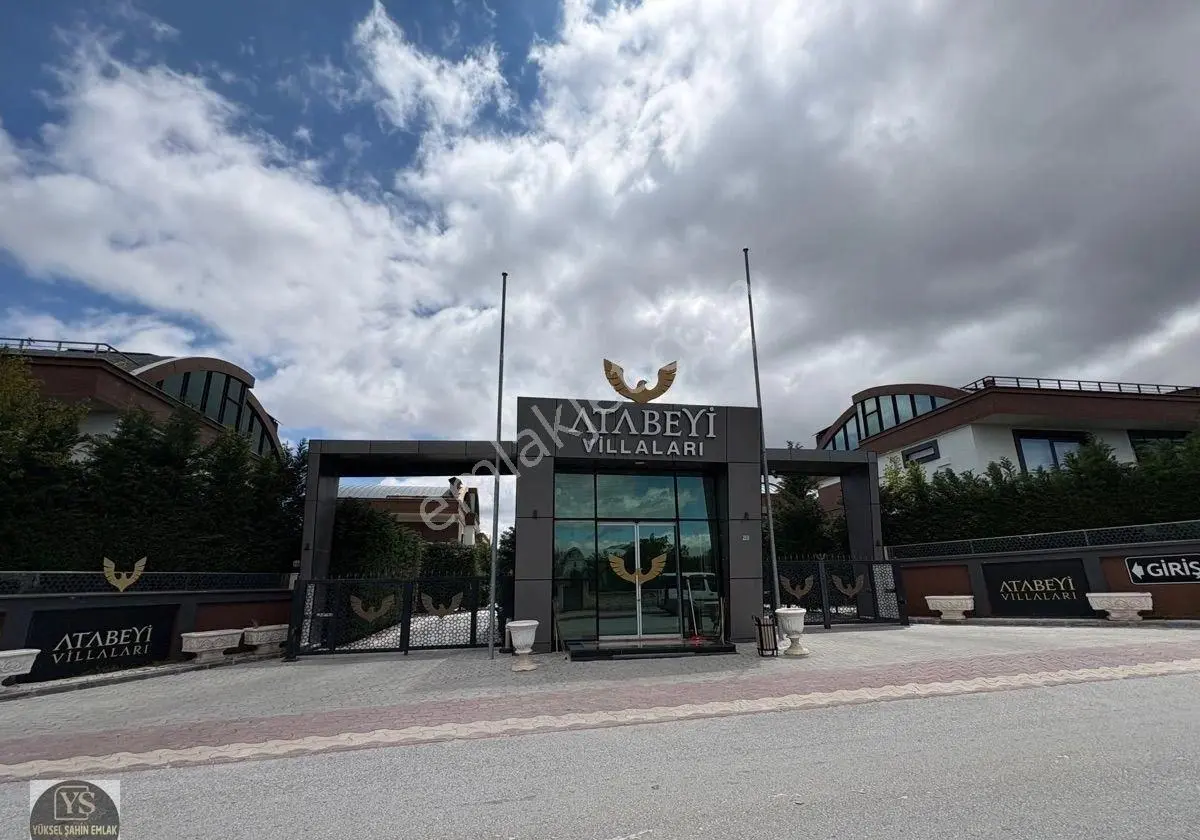 Yüksel Şahin'den Sille Ak'da Satılık 3 Katlı Villa