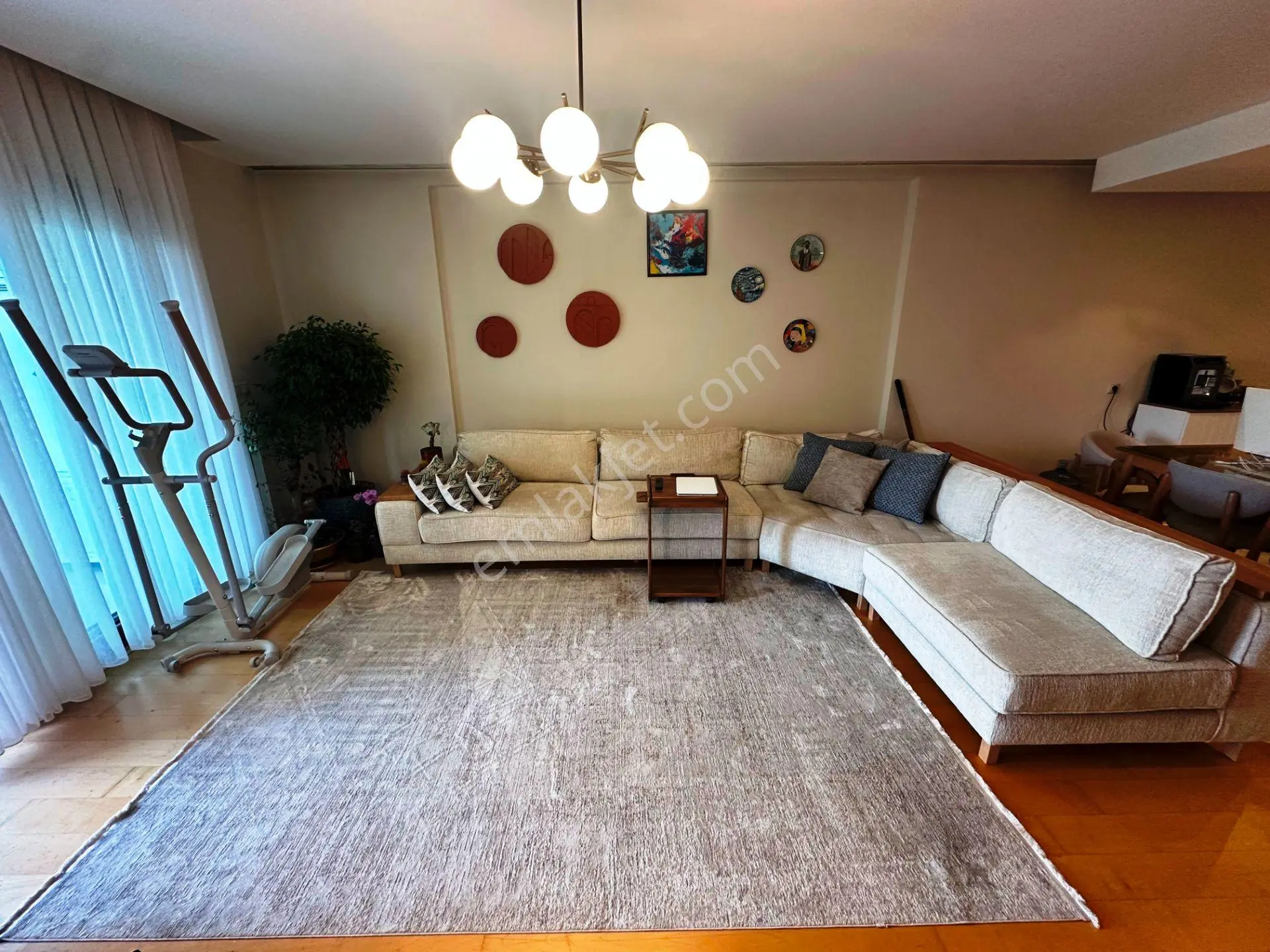 Almondhıll Sitesi Mimari Tasarımlı Büyük Tip 2.kat Kiralık 1+1 - Görsel 9