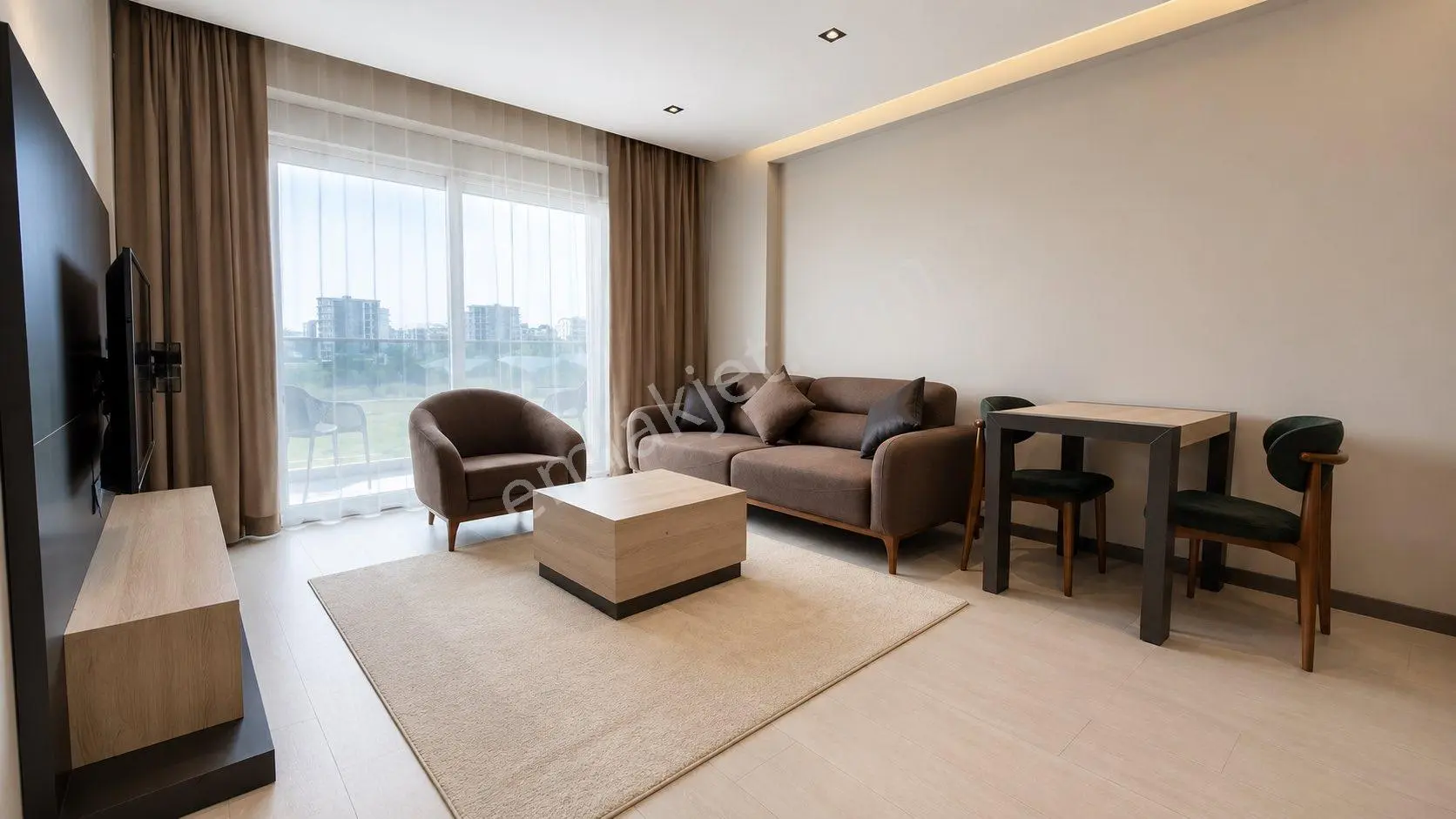 Turvilla'dan Aksu Altıntaş Asena Residence'de 1+1 Kiralık Daire - Görsel 5