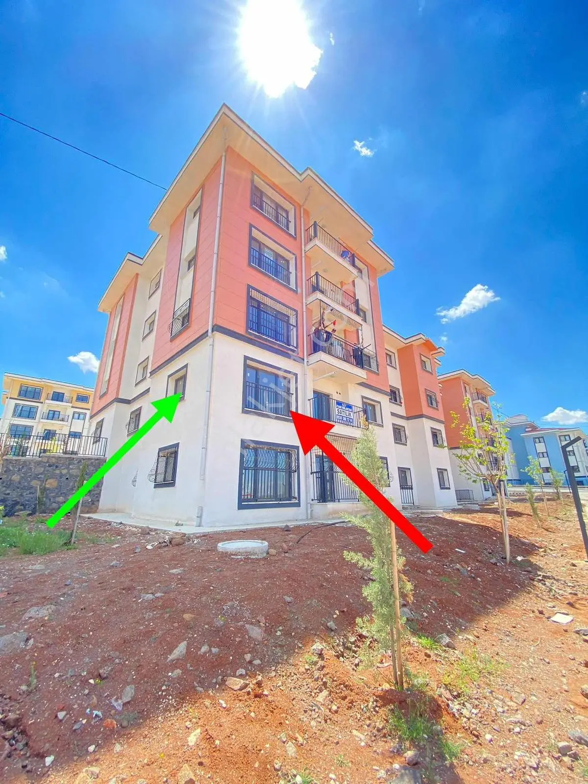 Kuzeyşehir 7 Etap 2 Kısımda Memurdan Satılık 2+1 İsim Hakkı