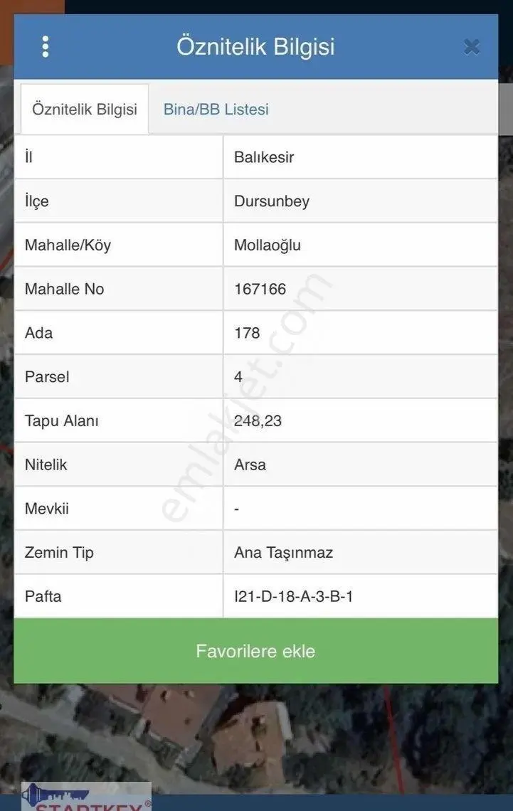 Dursunbey Merkezde Satılık Fırsat Arsa - Görsel 4