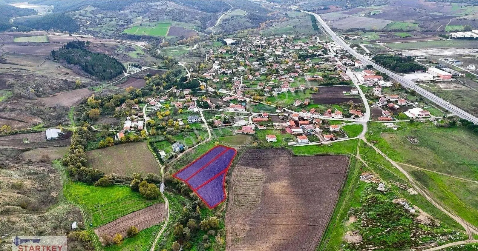 Yön'den Huzurun Adresi!!! Demirkapı Köyünde 3 Adet Satılık Arsa - Görsel 5