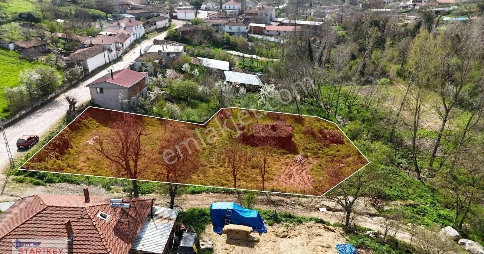 Pehlivanlar Diyarı Kurtdere'de Satılık Kargir Ev Ve Arsası - Görsel 19