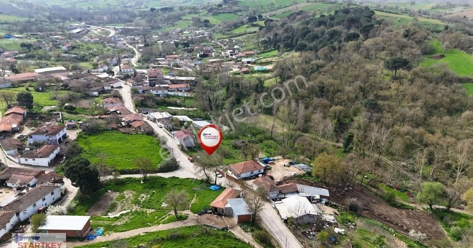 Pehlivanlar Diyarı Kurtdere'de Satılık Kargir Ev Ve Arsası - Görsel 16