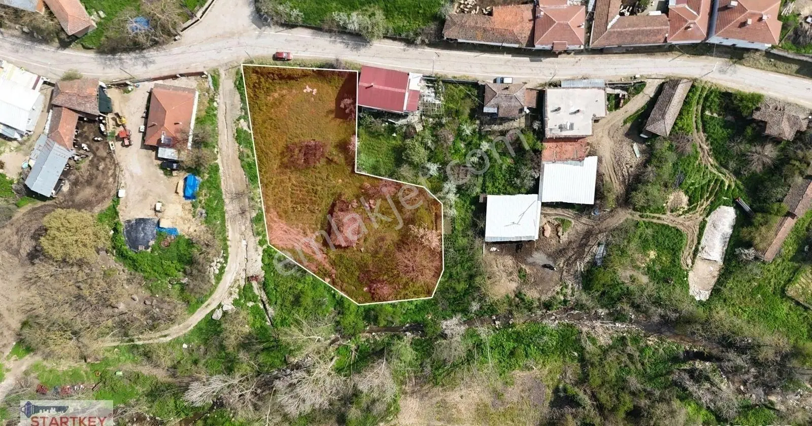 Pehlivanlar Diyarı Kurtdere'de Satılık Kargir Ev Ve Arsası - Görsel 5