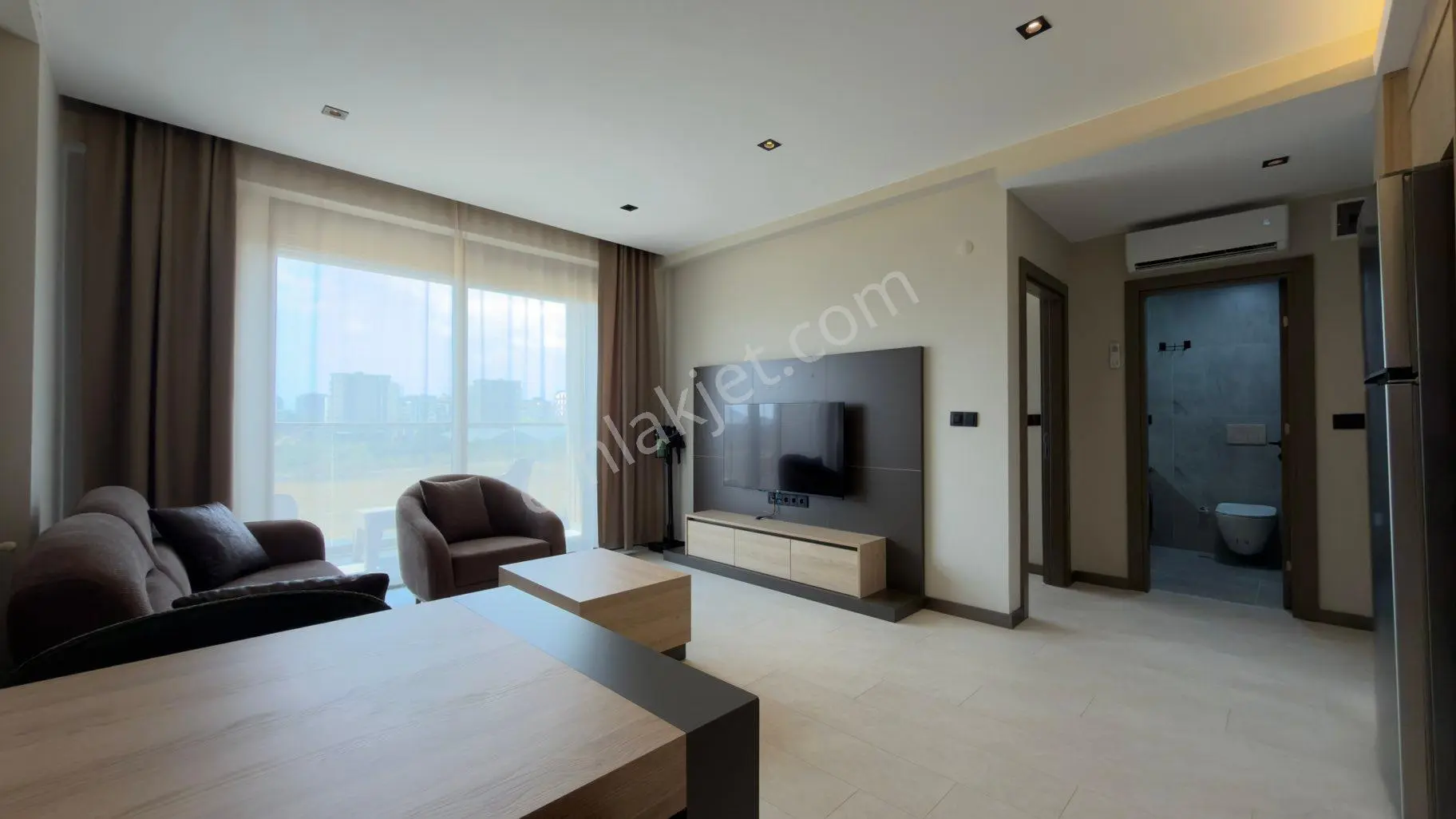 Turvilla'dan Aksu Altıntaş Asena Residence'de 1+1 Kiralık Daire - Görsel 5