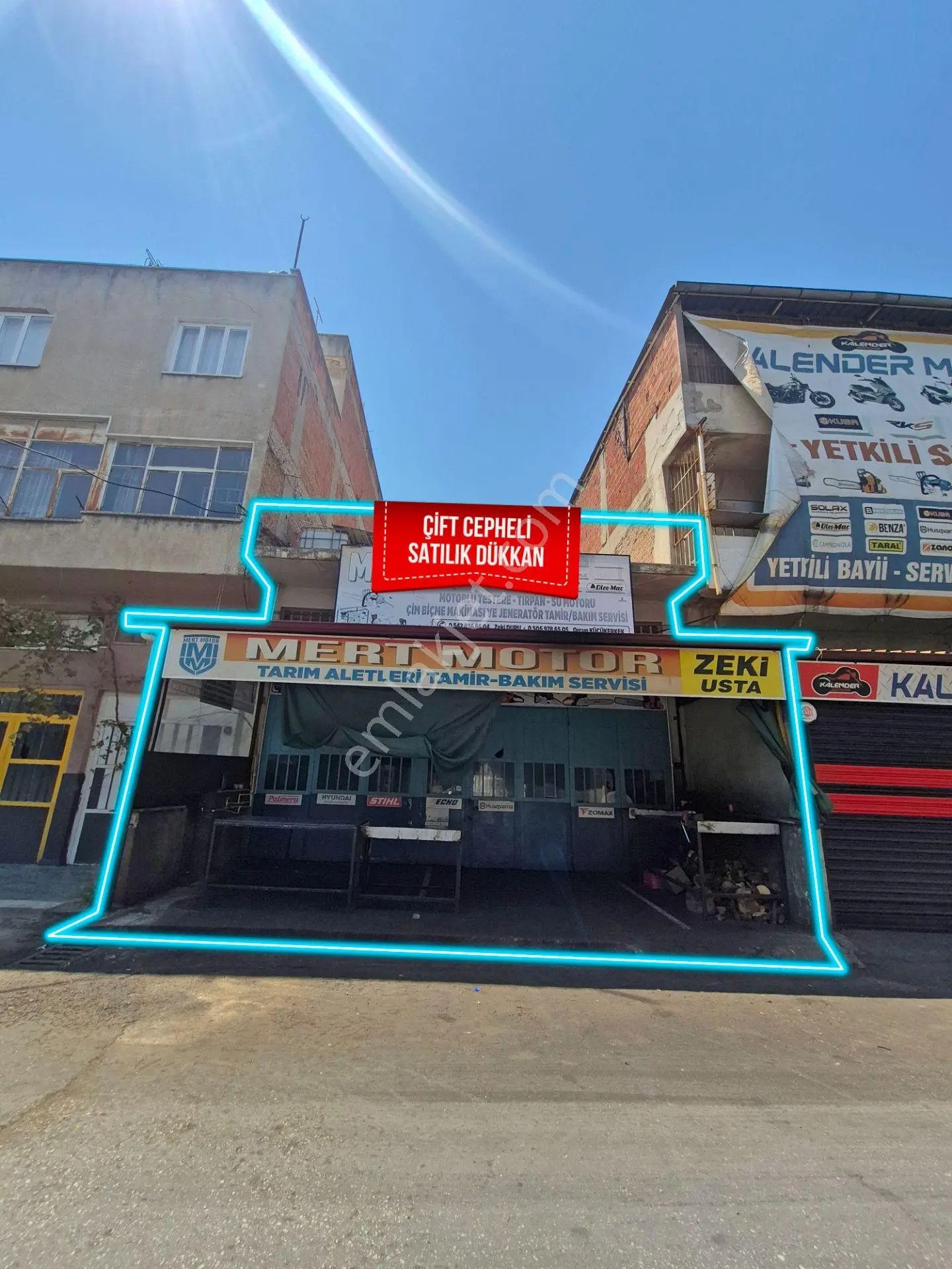 Nazilli Eski Sanayide 155 M² Çift Cepheli Satılık Dükkan - Görsel 2