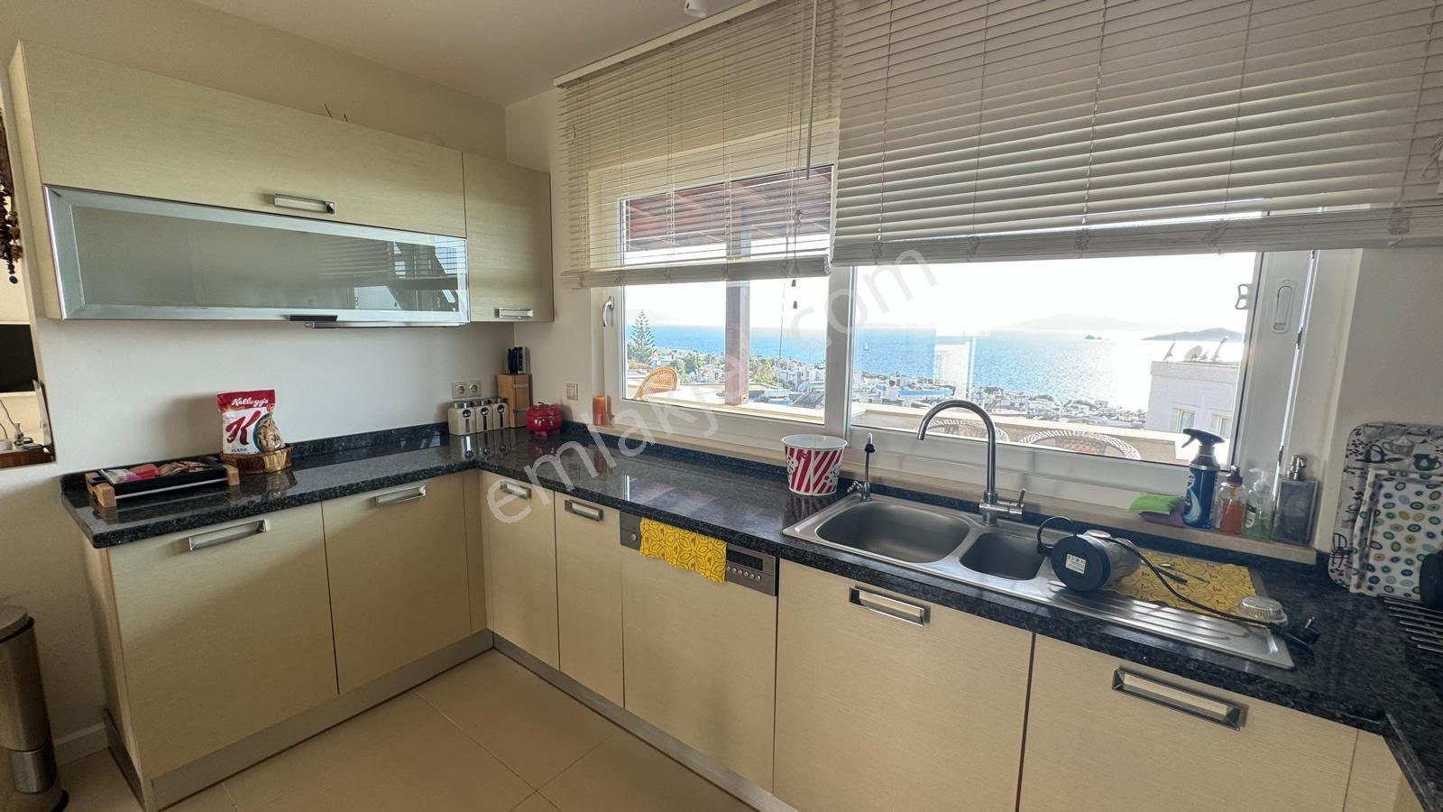 Turgutreis D-marin'e Yakın Deniz Manzaralı 4+1 Kiralık Daire - Görsel 5