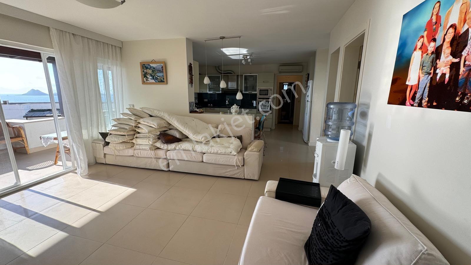 Turgutreis D-marin'e Yakın Deniz Manzaralı 4+1 Kiralık Daire - Görsel 13