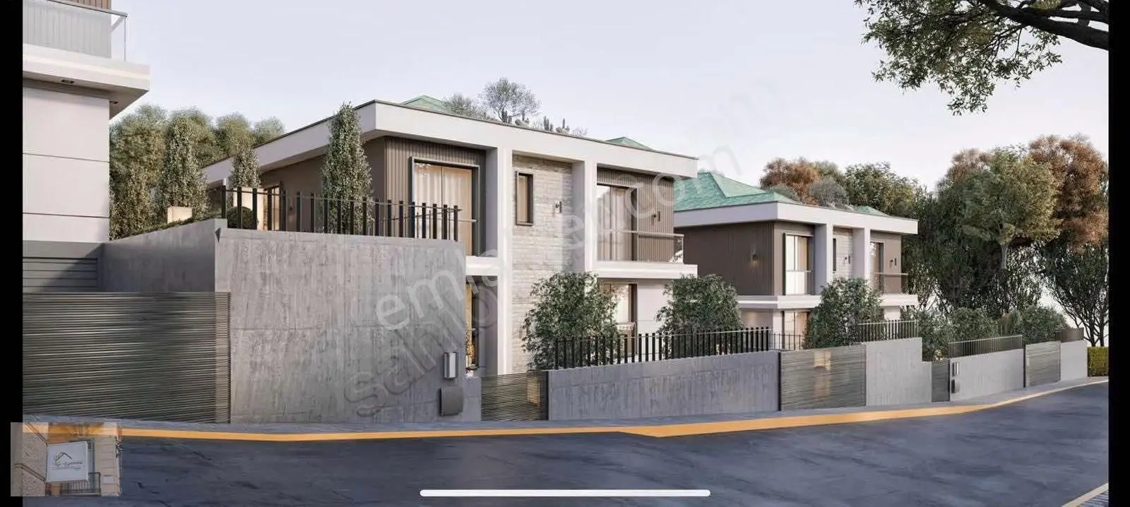 Güzelce Mahallesi Merkeze Yakın 5+2 Sıfır Bahçeli Villa Kiralık - Görsel 3