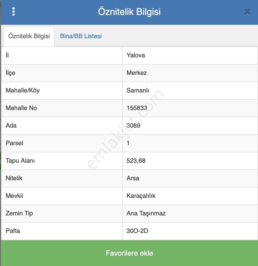 Yalova Merkez Samanlı'da Satılık Arsa - Görsel 5