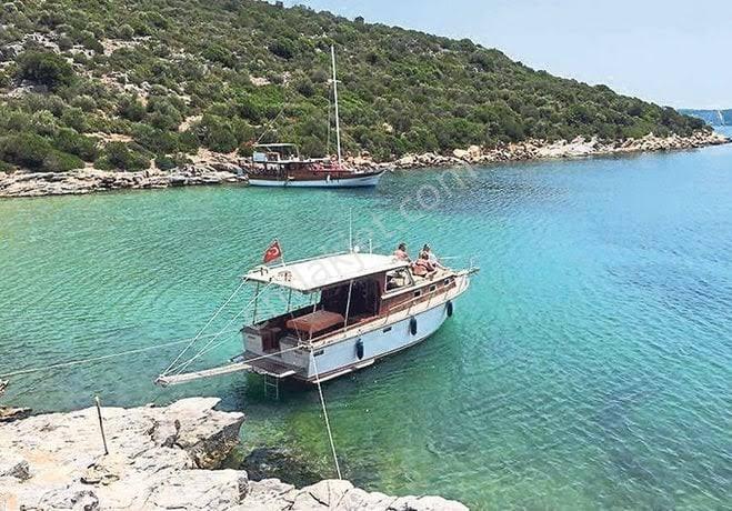 Muğla Bodrum Milas Boğaziçi Adabükünde Bakımlı Havuz Önü Daire - Görsel 14