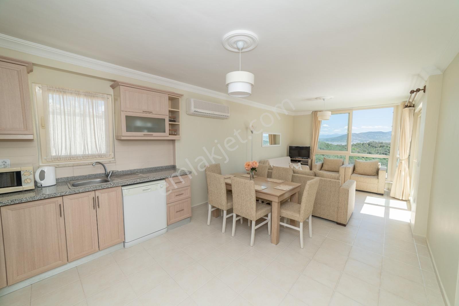Muğla Bodrum Milas Boğaziçi Adabükü Turkuaz Sitesi Bakımlı Daire - Görsel 19
