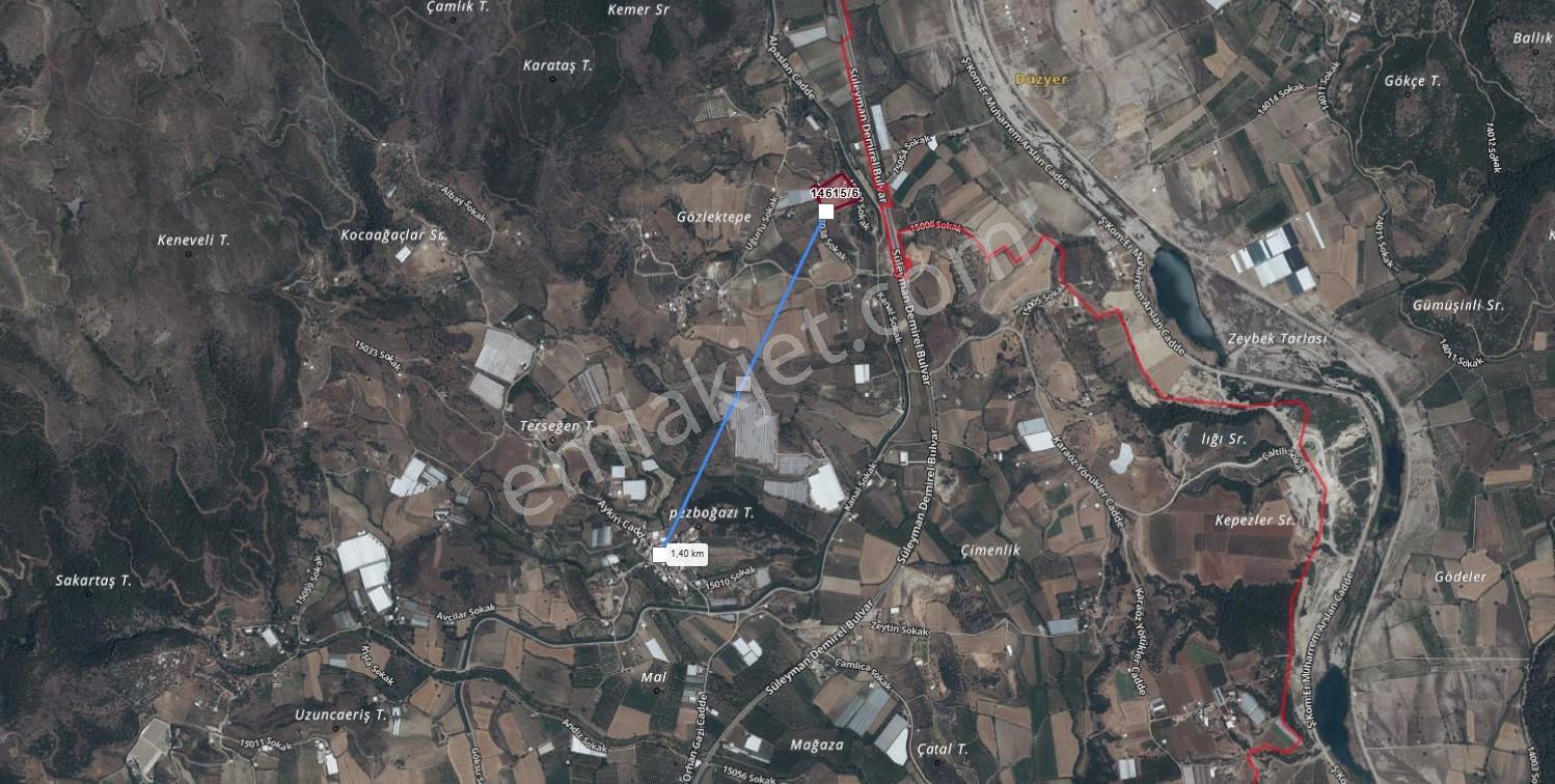Poyraz'dan Aksu Karaöz'de Satılık 3.600m² Hisseli Tarla - Görsel 2