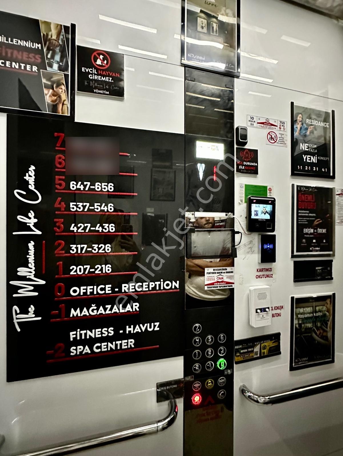 The Mıllennıum Lıfe Centerda Satılık 2+1 Eşyalı Rezidans Daire - Görsel 6