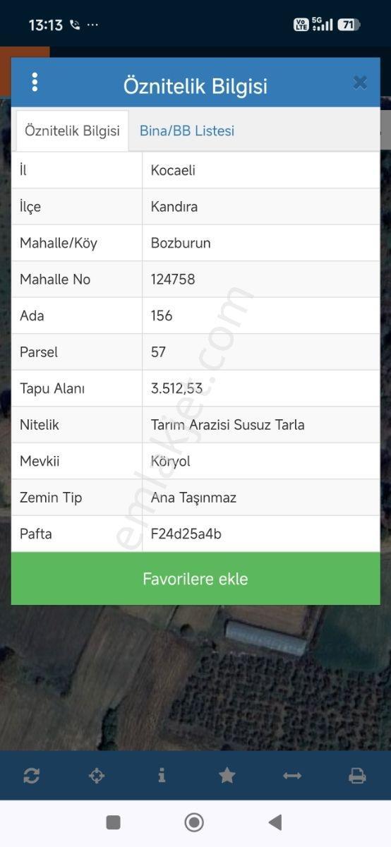 Kandıra Bozburunda 3.513 M2 Resmi Yollu İmarlı Merkeze 6 Km.arsa - Görsel 23