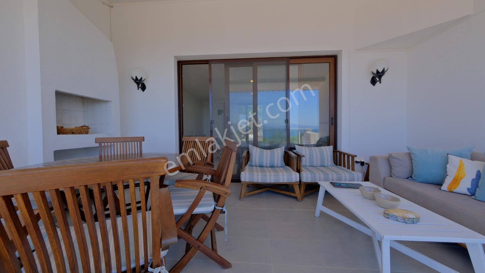 Bodrum Maya Tatil Köyü'nde Deniz Manzaralı Satılık 4+1 Lüks Dair - Görsel 30