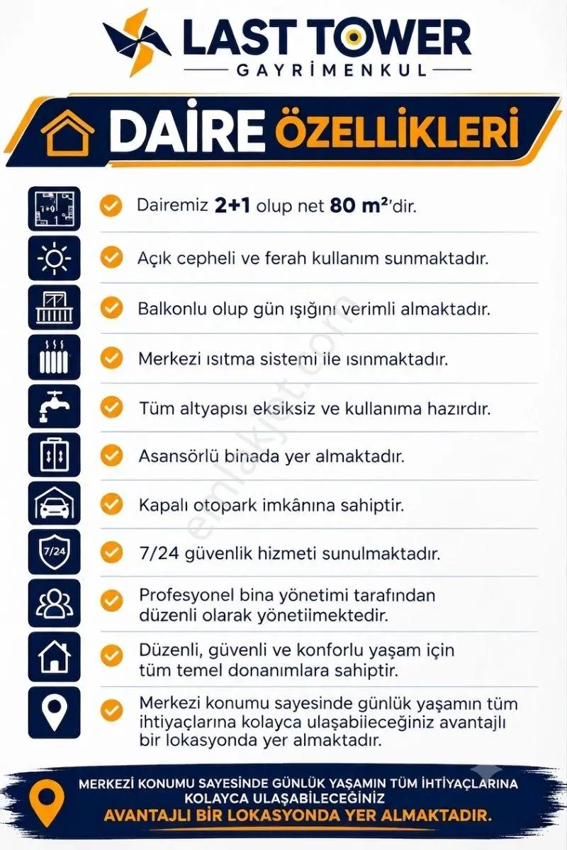 Palandöken Yıldızkent'te 2+1 Eşyalı Kiralık Daire - Görsel 7