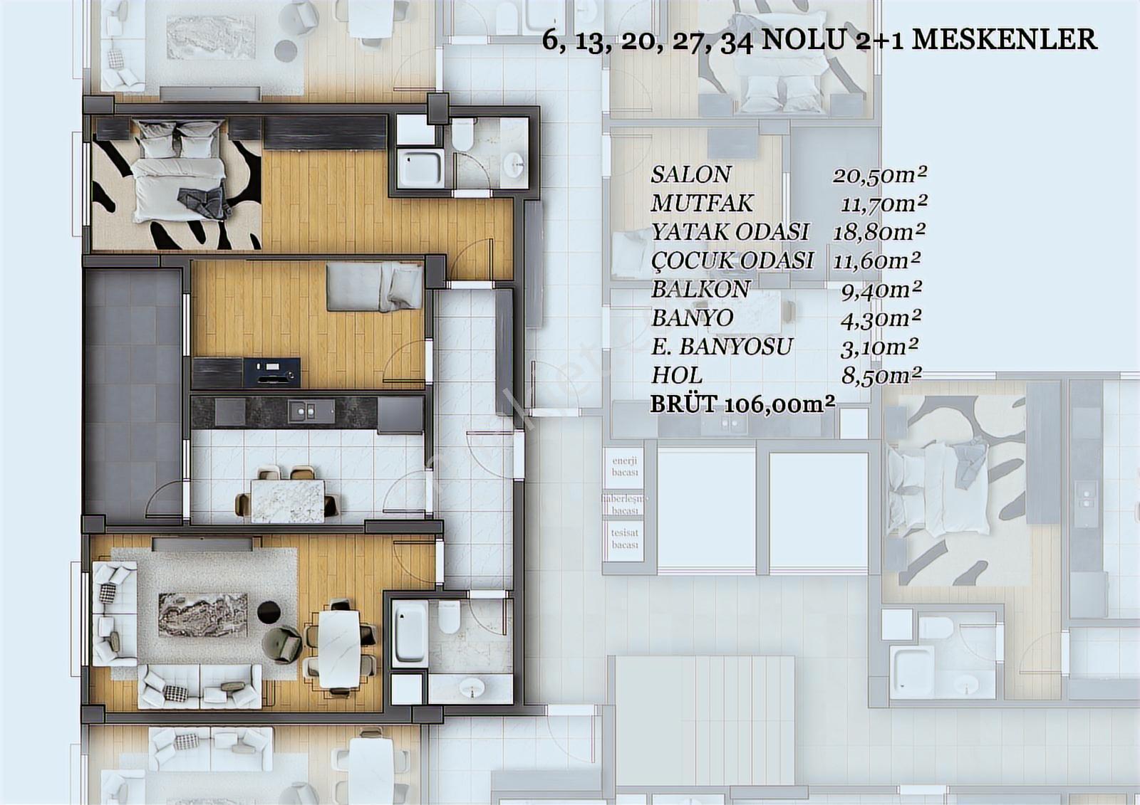Remax Lavandadan Çorluda %50 Peşin Ödeme Sıfır 2+1 Daire Fırsatı - Görsel 2