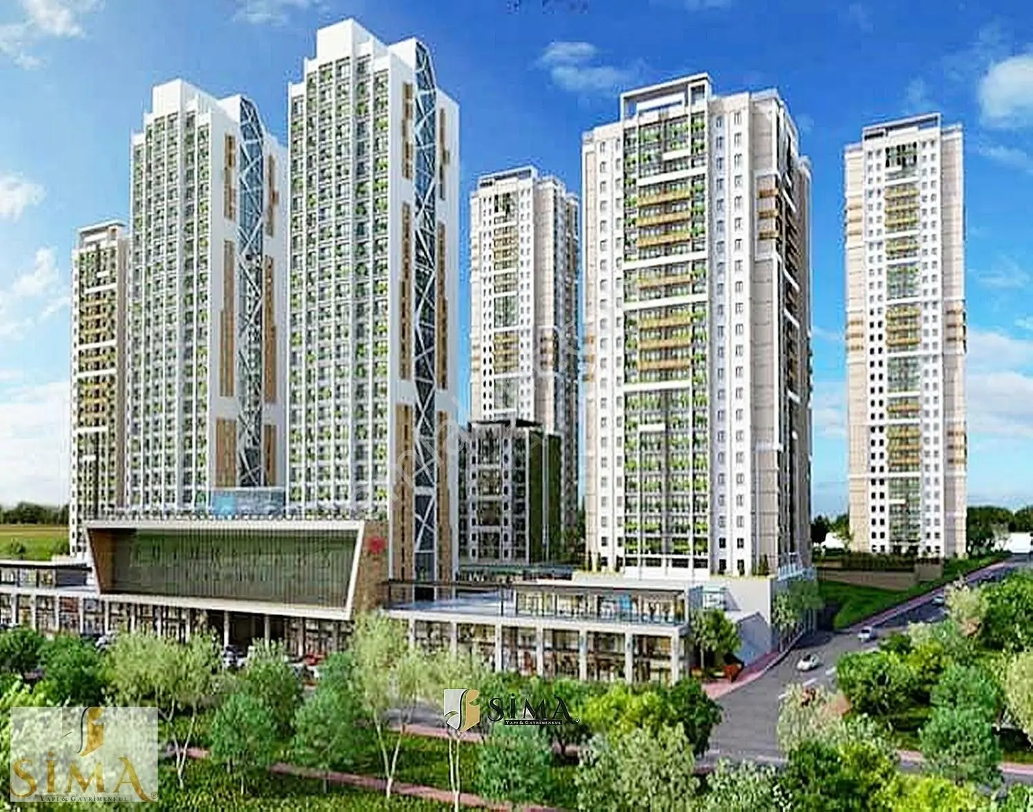 Sıfır Sitede Yüksek Kira Garantili 1+1 85m2 Balkonlu Satılık ! - Görsel 26