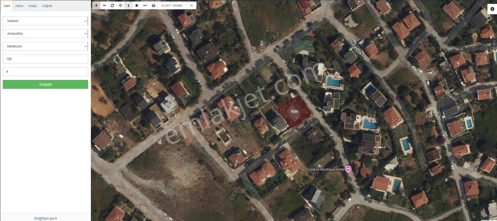 Arnavutköy Karaburun'da Havalimanı Yanı 401 M² Yatırımlık Arsa - Görsel 6