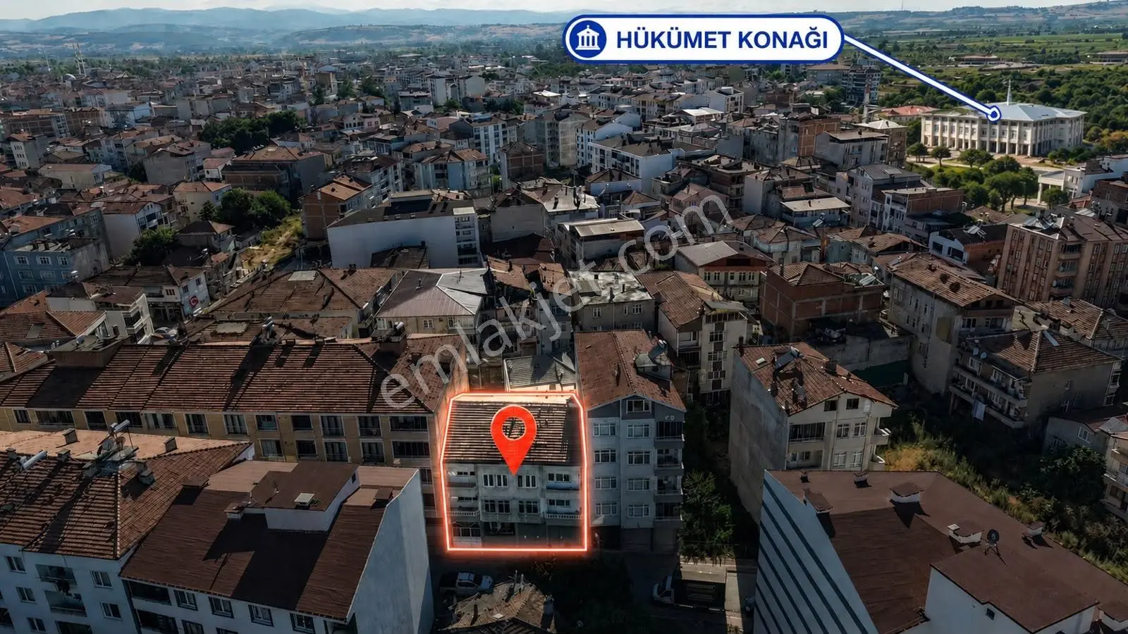 Bafra Vıp Gym.den Çilhan Mah.de 298m2, 5 Kat İmarlı Satılık Arsa - Görsel 2