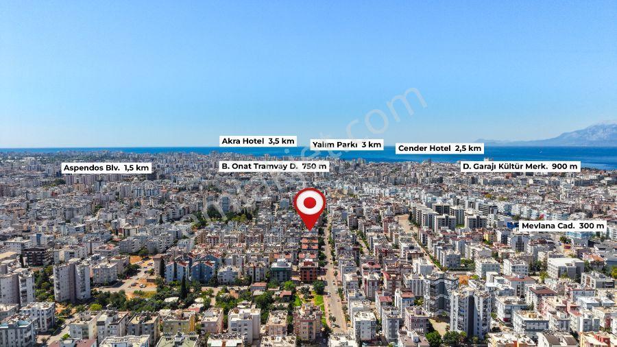 Antalya Muratpaşa Yenigün Satılık 2+1 Aydınlık Daire - Görsel 30