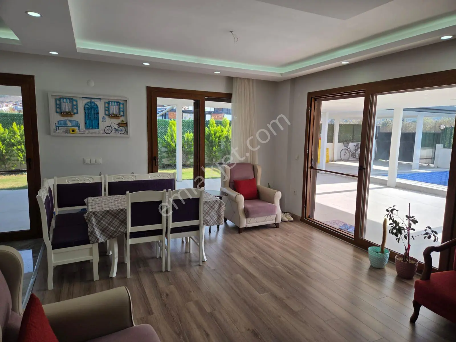 Kuşadası Güzelçamlı’da Sevgi Plajı’na 750 Metre, Özel Havuzlu Lüks Müstakil Villa - Görsel 4