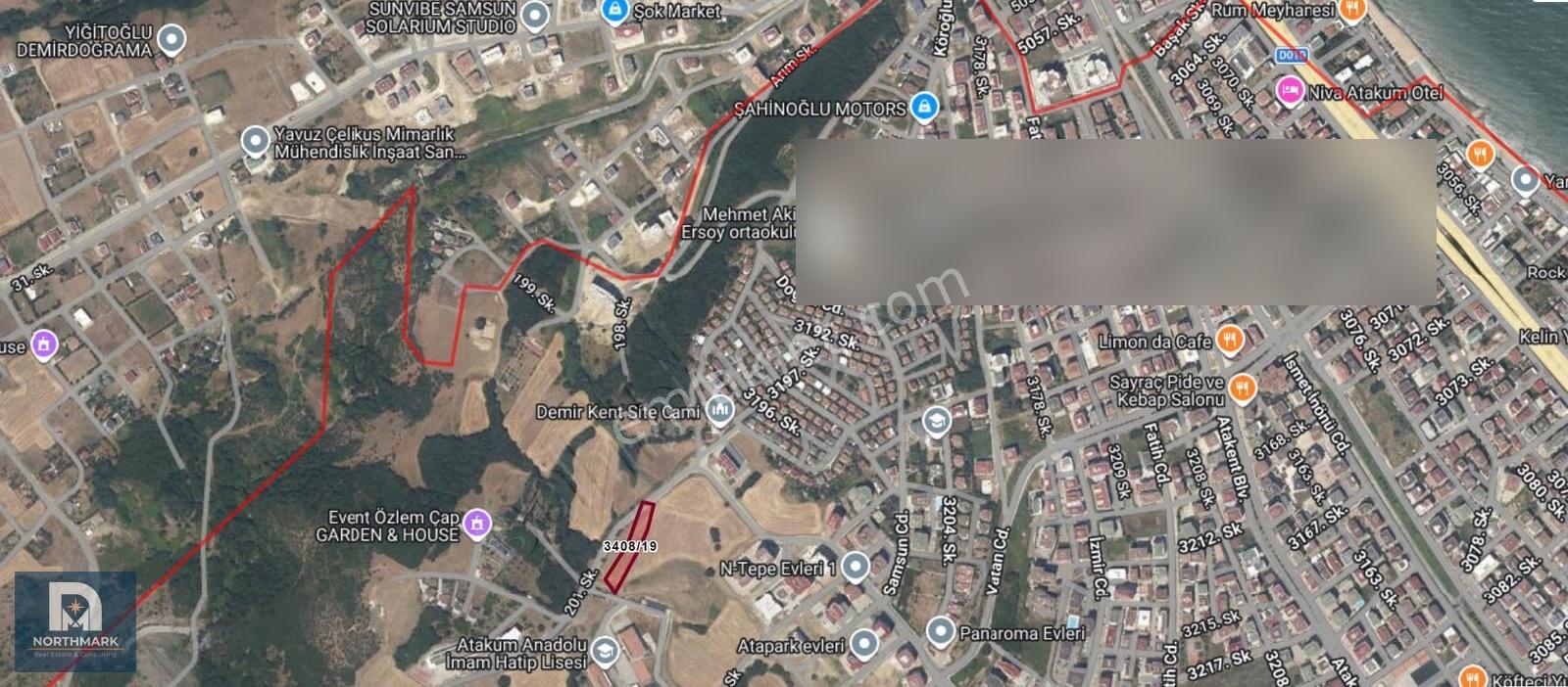 Nortmark'tan Samsun Alanlı'da İmar Gelmiş Tarlada 924 M² Hisse