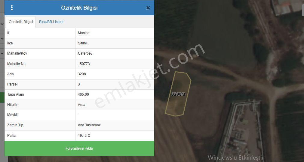 Yuvam Gayrimenkul'den Salihli Caferbey Mahallesinde 465 M2 Satılık Arsa - Görsel 8