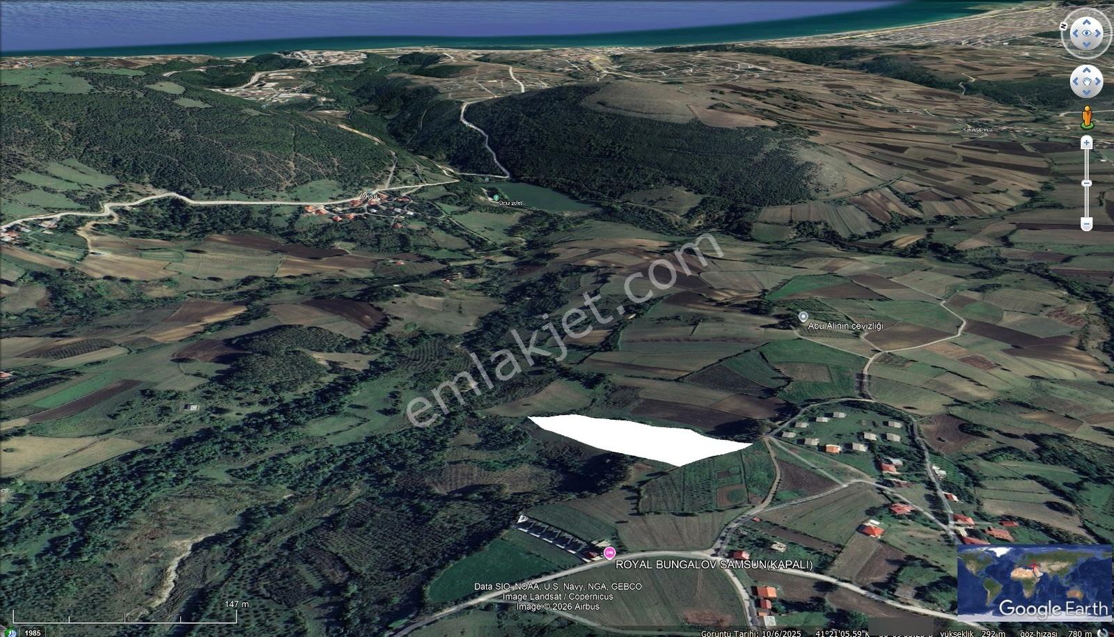 Hisar'dan Batı Çevre Yoluna Yakın Yatırımlık 15,110 M2 Tarla - Görsel 2