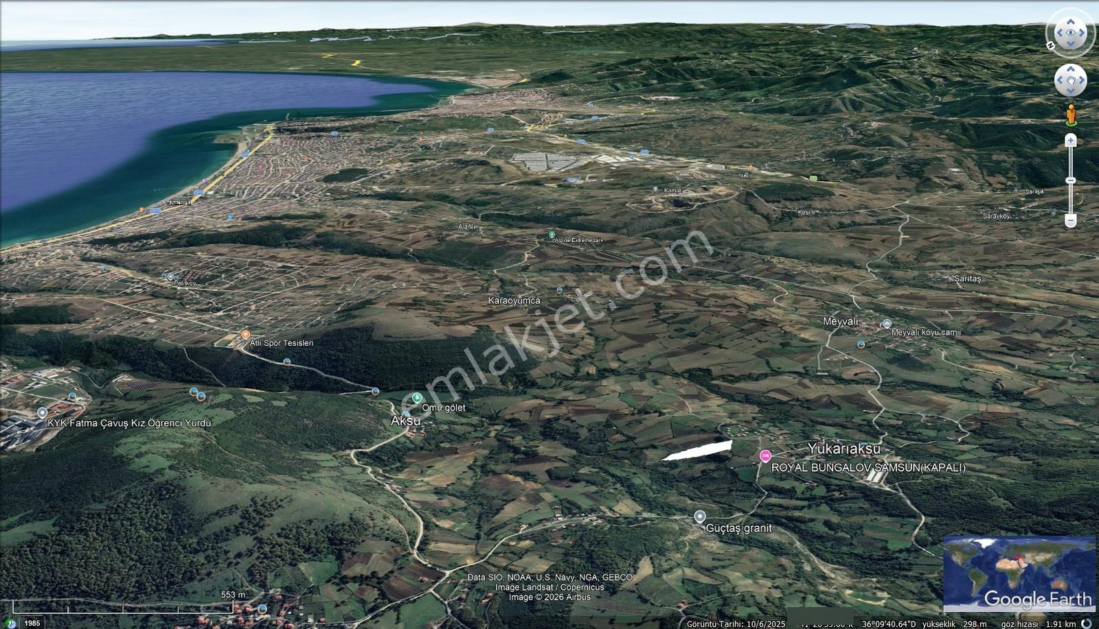 Hisar'dan Batı Çevre Yoluna Yakın Yatırımlık 15,110 M2 Tarla - Görsel 5