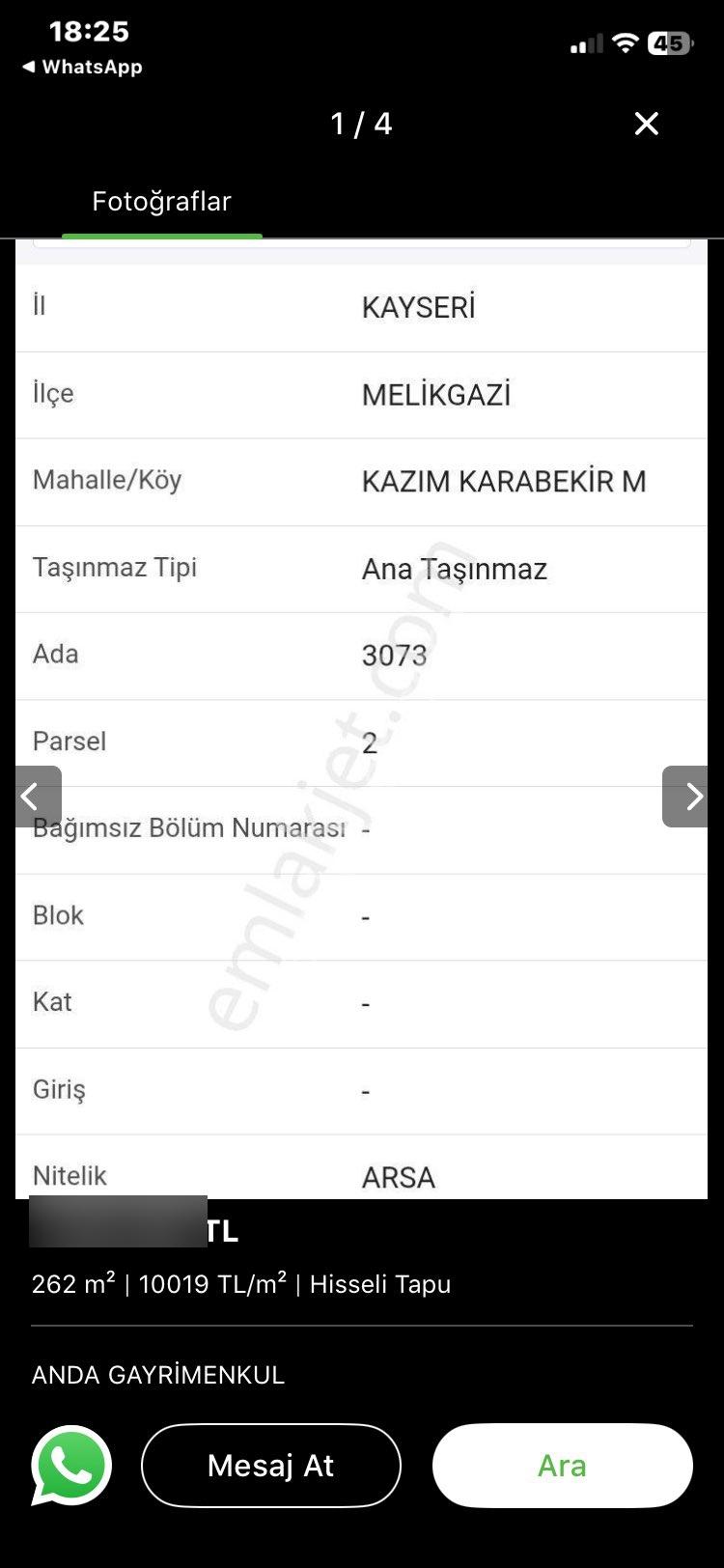 Kazım Karabekir Konut İmarlı Satılık Arsa - Görsel 4