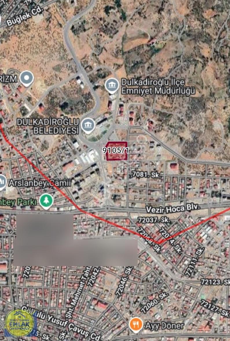Yıldırım Emlaktan Belediye Yanında Hisseli 185 M2 Satılık Arsa - Görsel 2