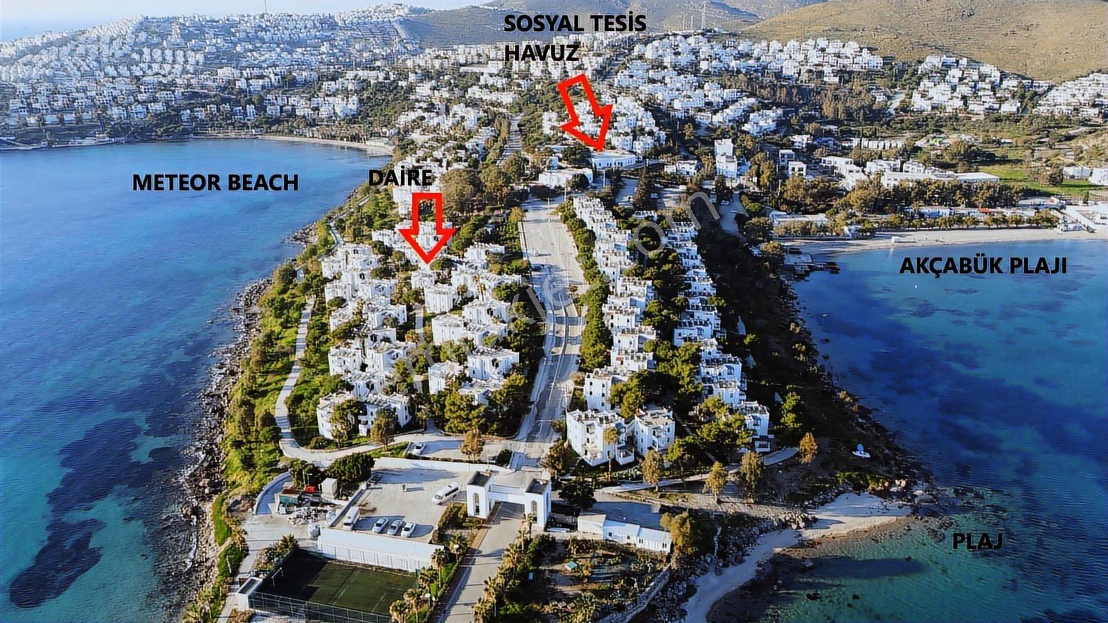 Akçabük Tatil Köyünde Tam Devre Full Deniz Manzaralı 1+1 Daire - Görsel 20