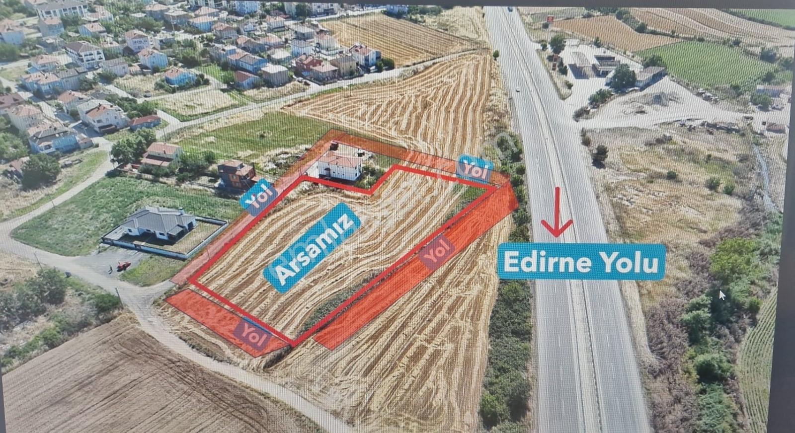 Edirne Havsa İlçesi D 100 Karayoluna Cepheli Satılık Arsa - Görsel 5
