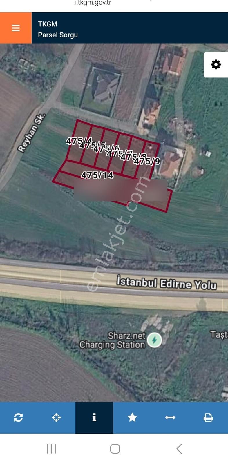Edirne Havsa İlçesi D 100 Karayoluna Cepheli Satılık Arsa - Görsel 9