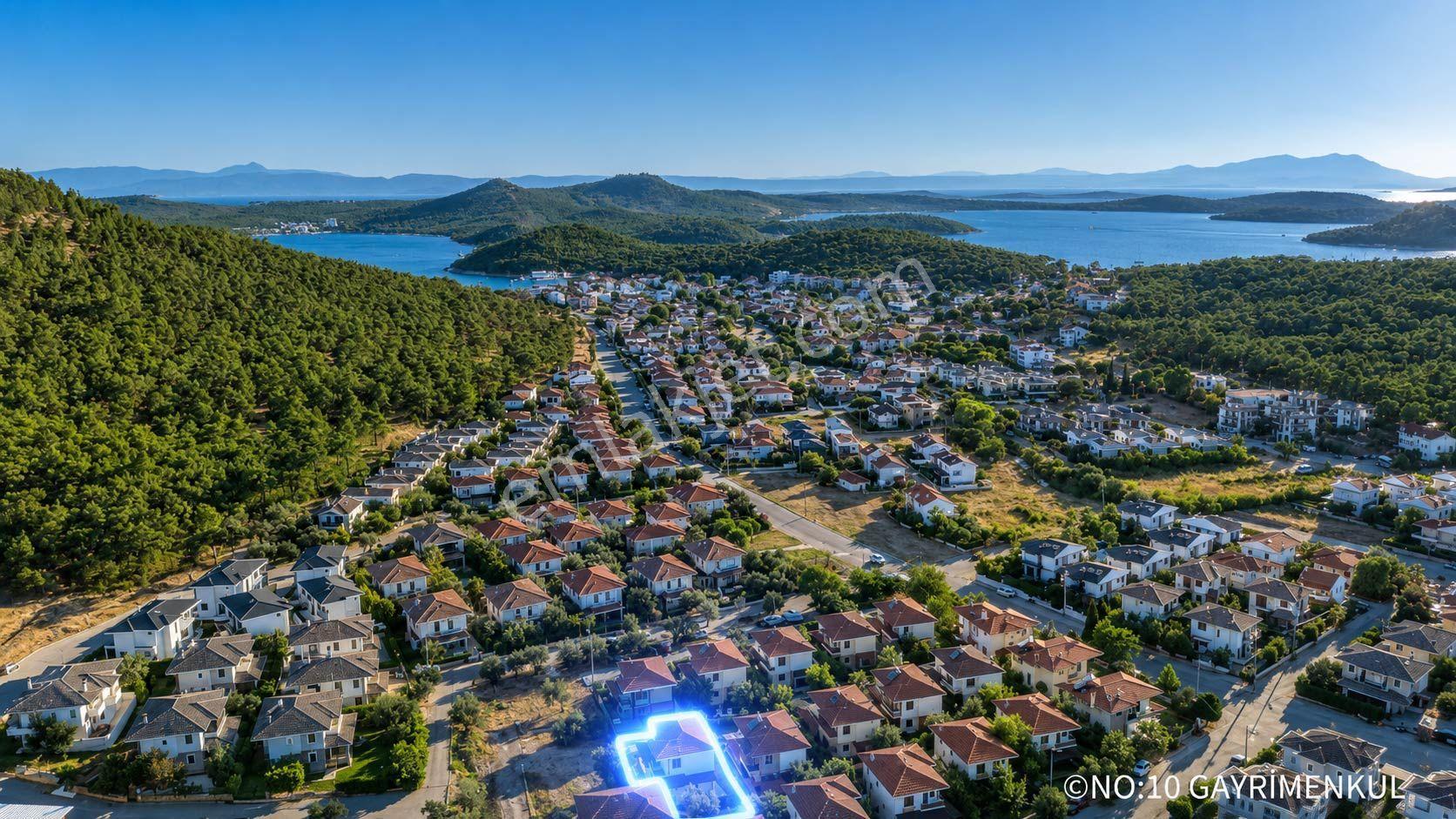 No:10 Gayrimenkul’den Ayvalık Sefa Çamlık'ta 310m² Arsa İçinde Denize 800m 3+1müstakil Dubleks Villa - Görsel 2