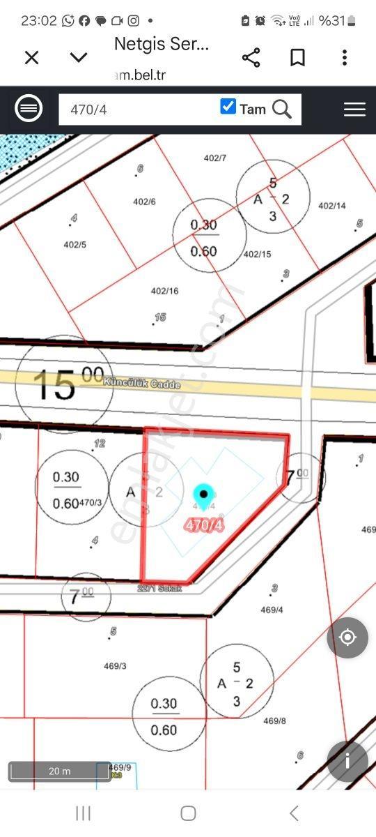 15 Metre Bulvar Üstü Yatırımlık Ve Müstakil 3 Kata Uygun İmarlı - Görsel 3