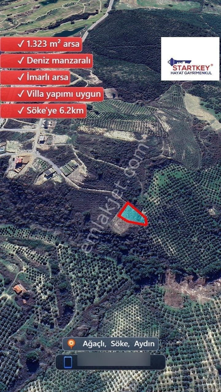 Sökede Deniz Manzaralı Satılık İmarlı Arsa - Görsel 8