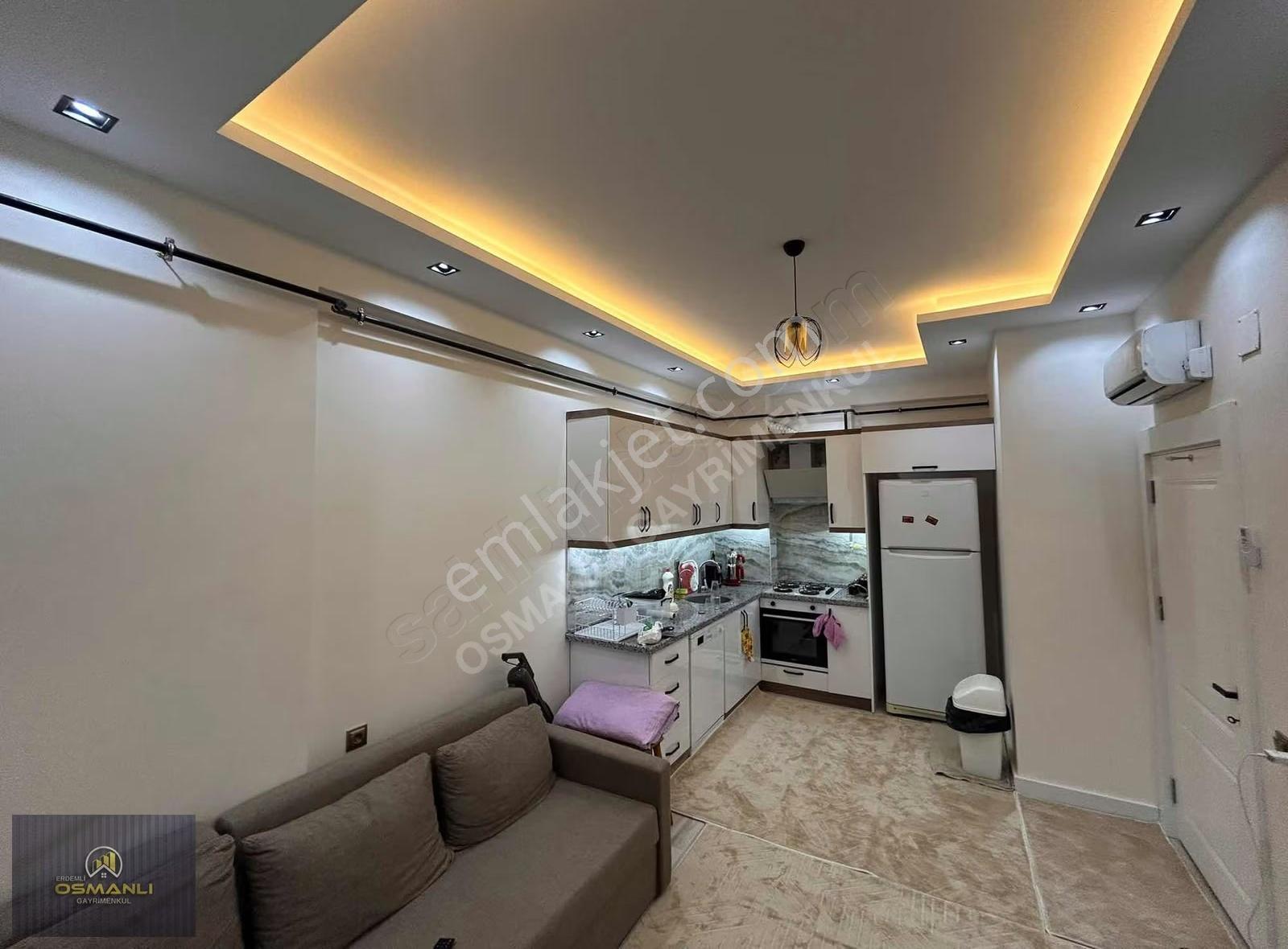 Erdemlide 79m2 Sıfır Eşyalı Arakat 1+1 Daire - Görsel 15