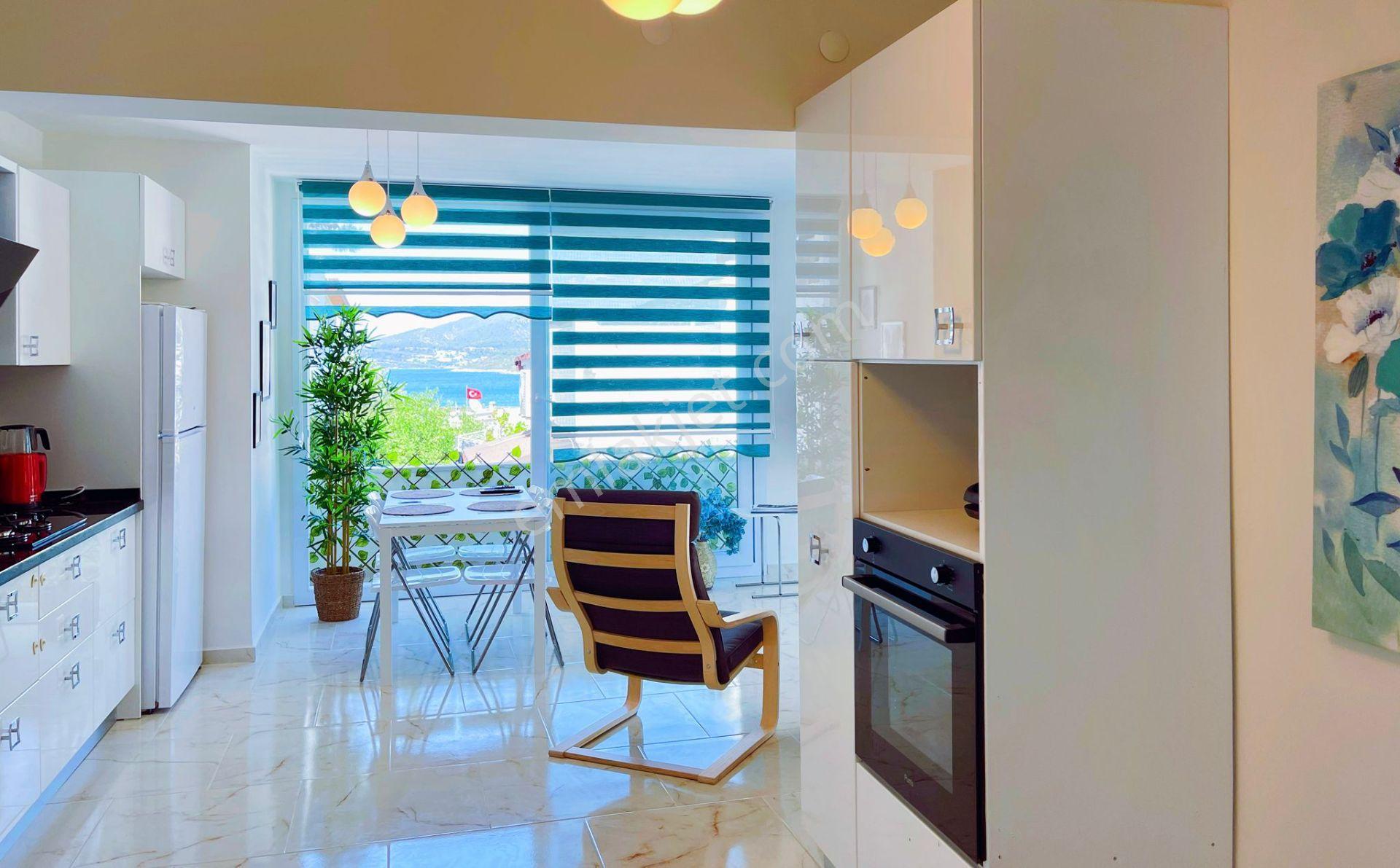 Bodrum Torba Satılık 4+2 Deniz Manzaralı Dubleks Villa - Görsel 23