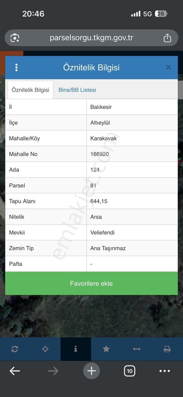 Mir'den Balıkesir Karakavak Köyünde Satılık Arsa - Görsel 2