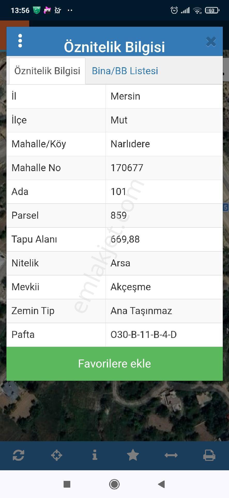 Sertavulda Karakolun Altında Şart Parsel - Görsel 2