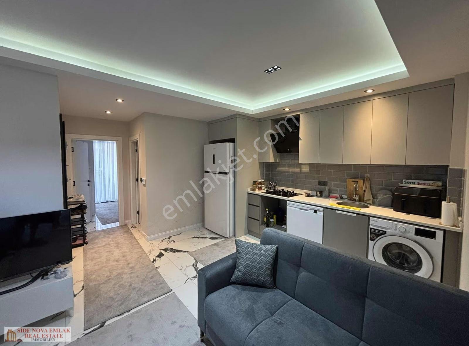 Side'de 1+1 Eşyalı Kiralık Daire Havuzlu - Görsel 5