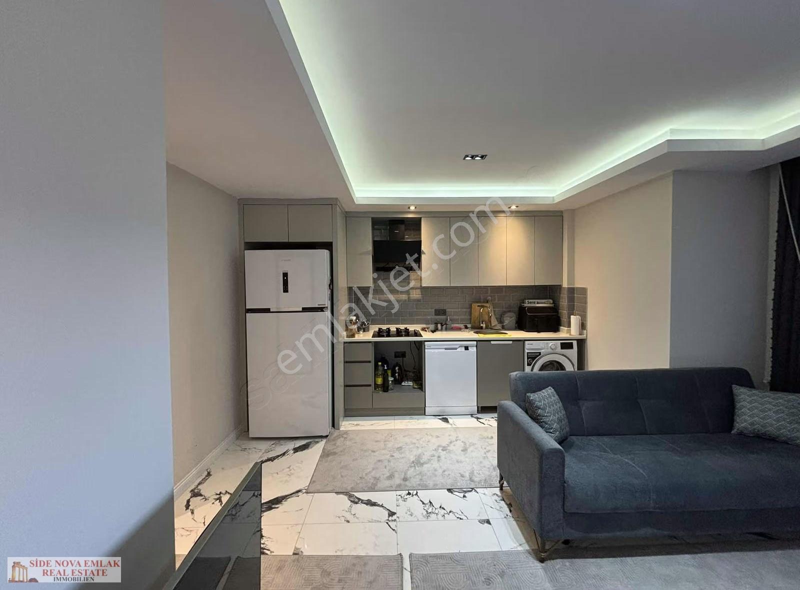 Side'de 1+1 Eşyalı Kiralık Daire Havuzlu - Görsel 6