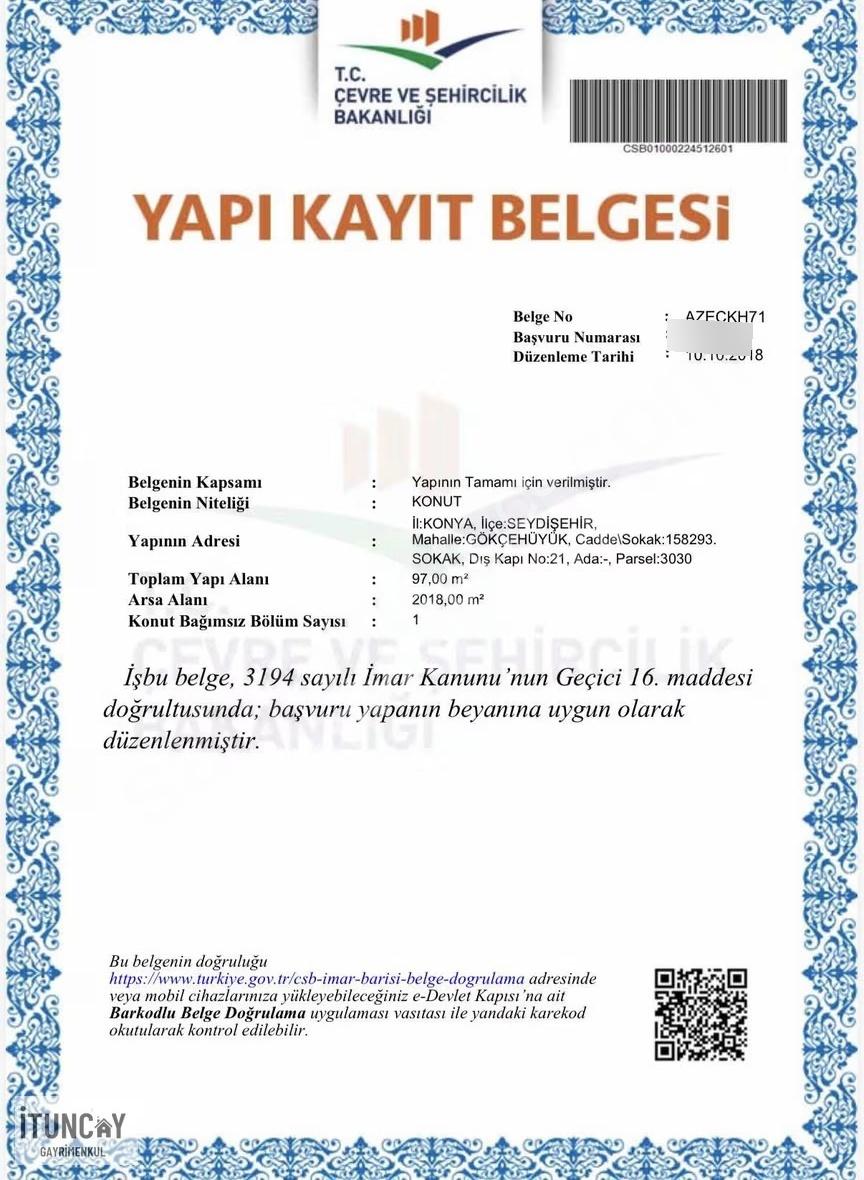 İtuncay Dan Gökçehüyük Mh Satılık Bağevi - Görsel 12