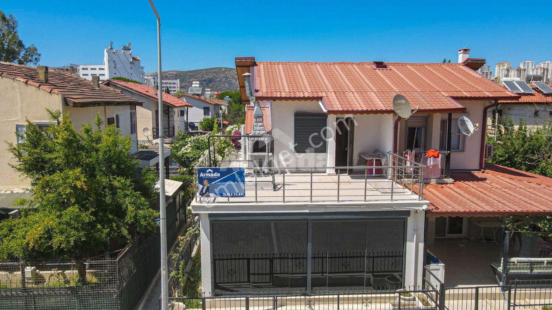 Kuşadası'nda Denize 250 Metre Teraslı Fırsat 2+1 Villa - Görsel 10