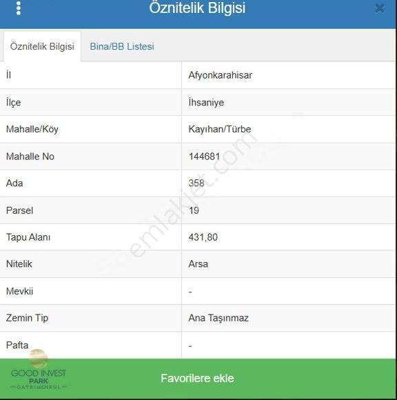Frigya Villaları Karşısnda 10 Parsel Toplam 4320m² Satılık Arsa - Görsel 9